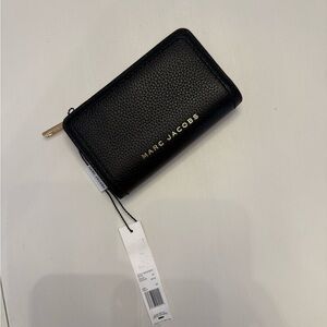 Marc Jacobs Black Leather Wallet